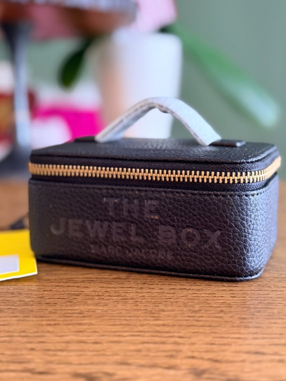 NWT! NEW! Marc Jacobs Signature'The Jewelry Box' Travel Case -Black